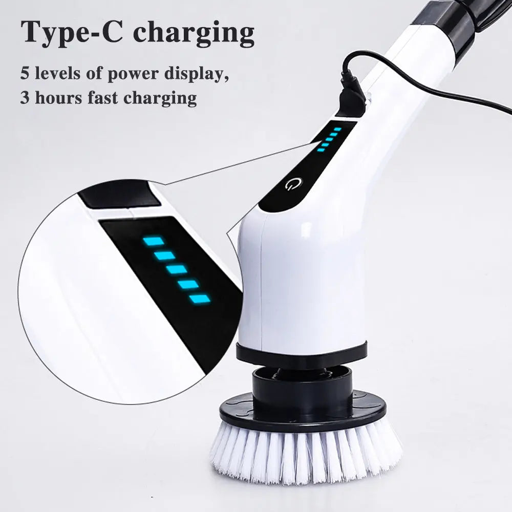 Elektrisk rengöringsborste