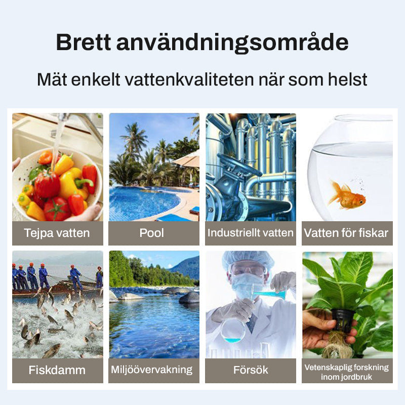 TDS-mätare Digital vattenkvalitetstestare
