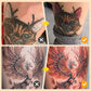Tatuering färglåsande vårdkräm
