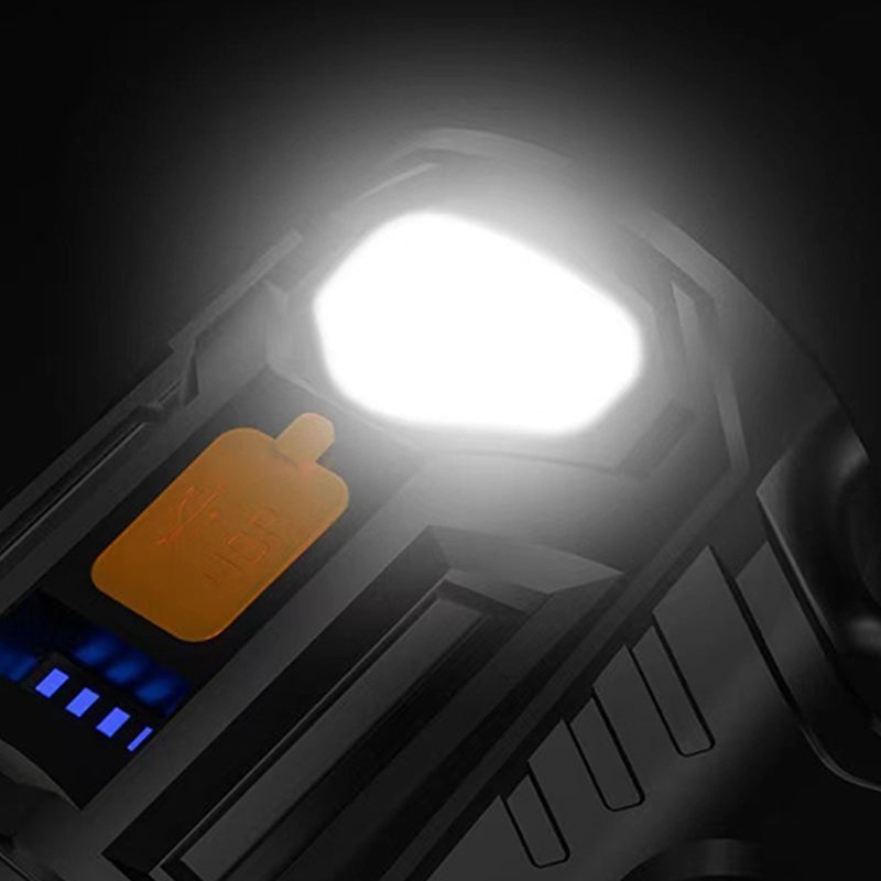 Bärbar handhållen LED-ficklampa med hög effekt