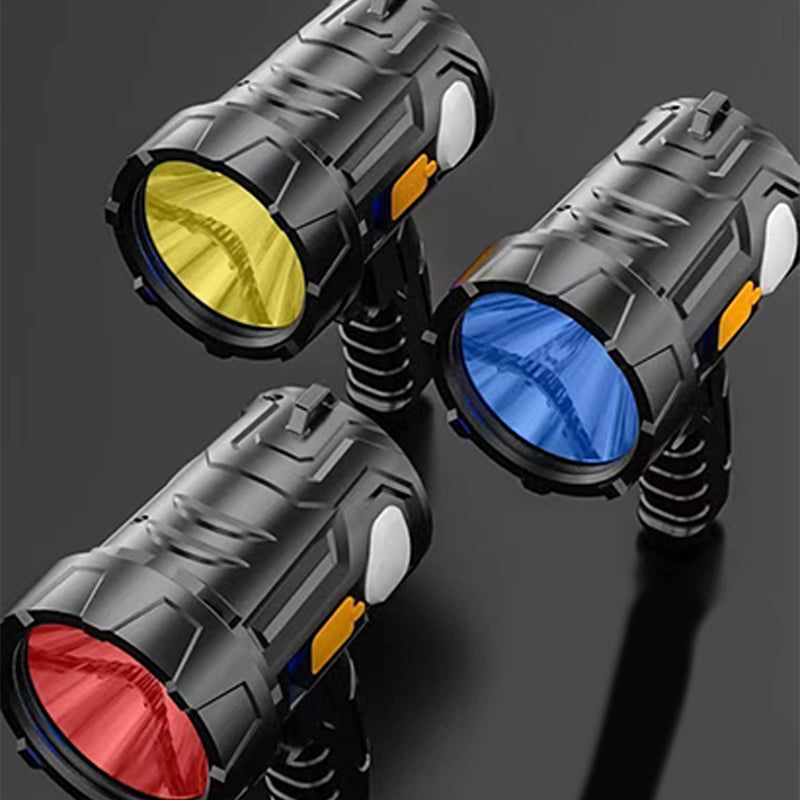 Bärbar handhållen LED-ficklampa med hög effekt