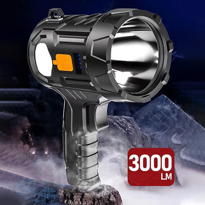 Bärbar handhållen LED-ficklampa med hög effekt