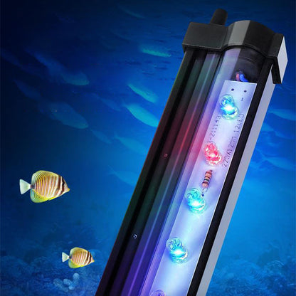 🔥LED akvarium färgglada luftbubblor ljus