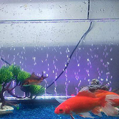 🔥LED akvarium färgglada luftbubblor ljus