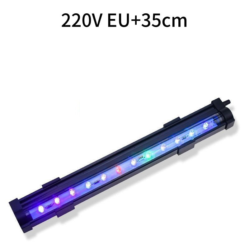 🔥LED akvarium färgglada luftbubblor ljus