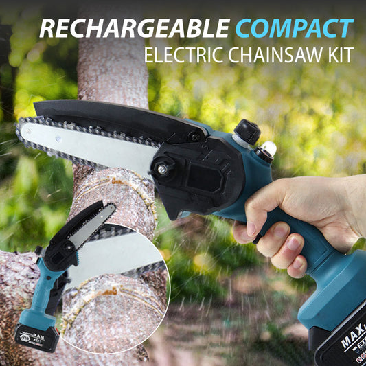 Rechargeable Compact Electric Chainsaw Kit