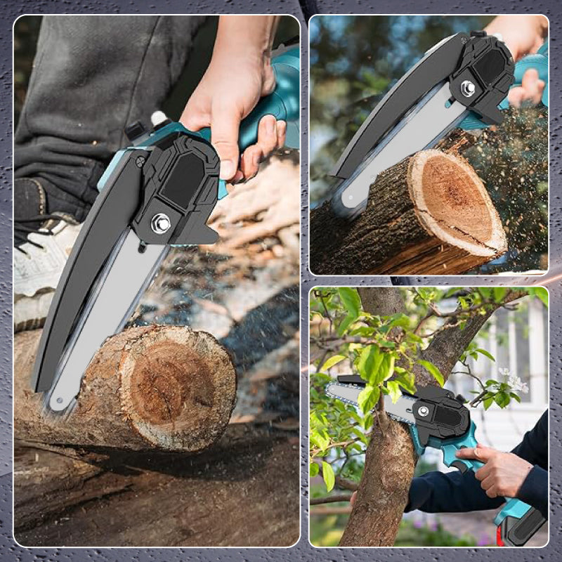 Rechargeable Compact Electric Chainsaw Kit