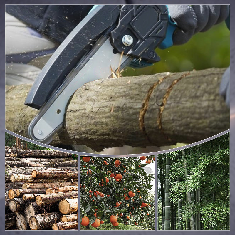 Rechargeable Compact Electric Chainsaw Kit