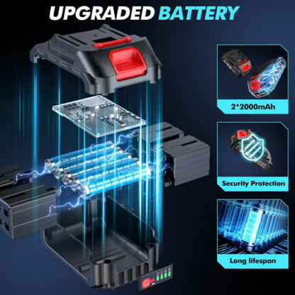 Rechargeable Compact Electric Chainsaw Kit