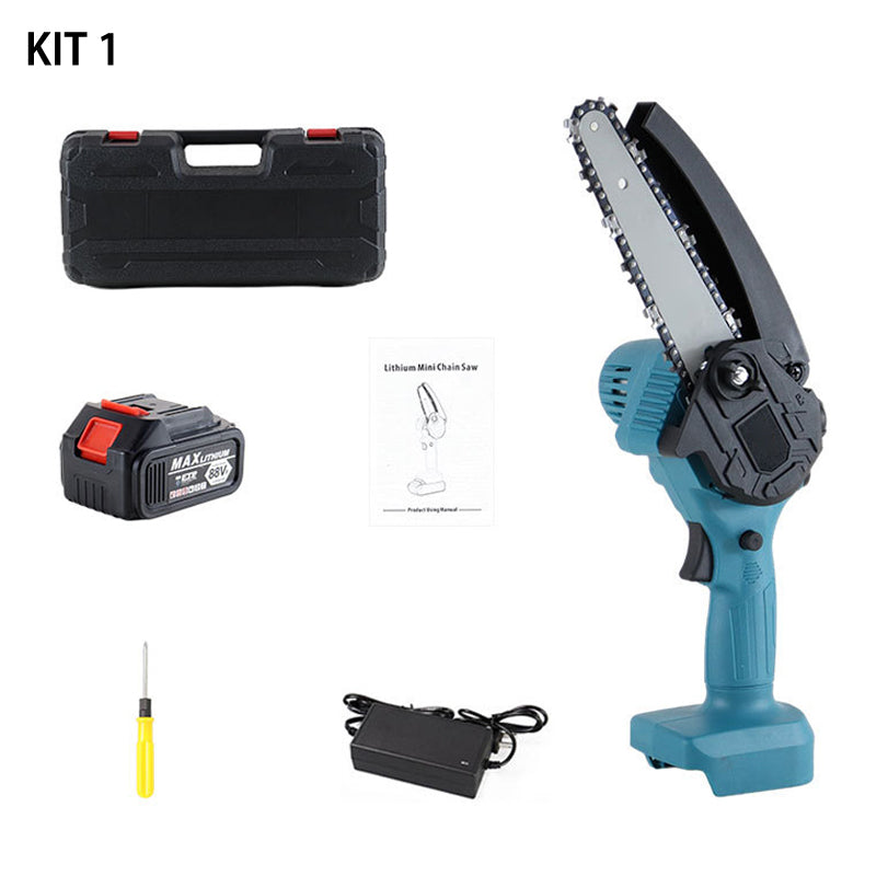 Rechargeable Compact Electric Chainsaw Kit