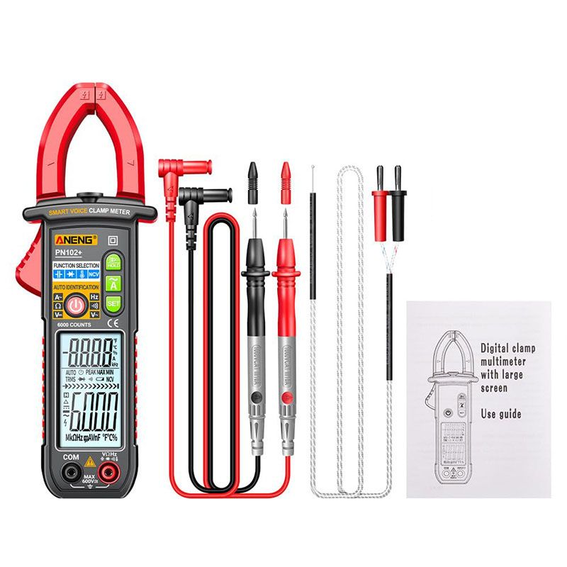 Smart Röstklämma Multimeter Tester
