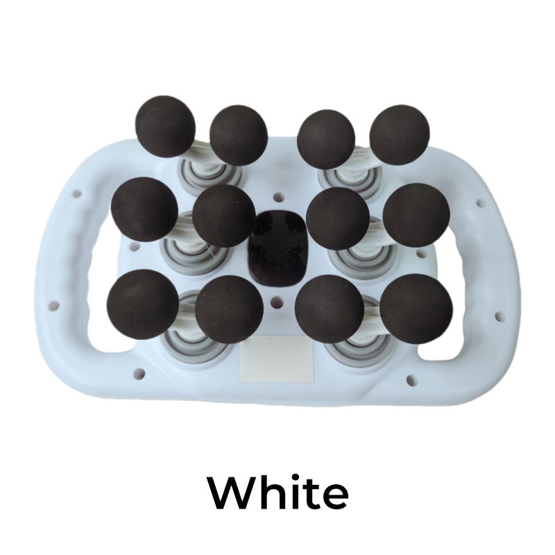 🔥Multifunktionell automatisk 12-rullars muskelmassage maskin