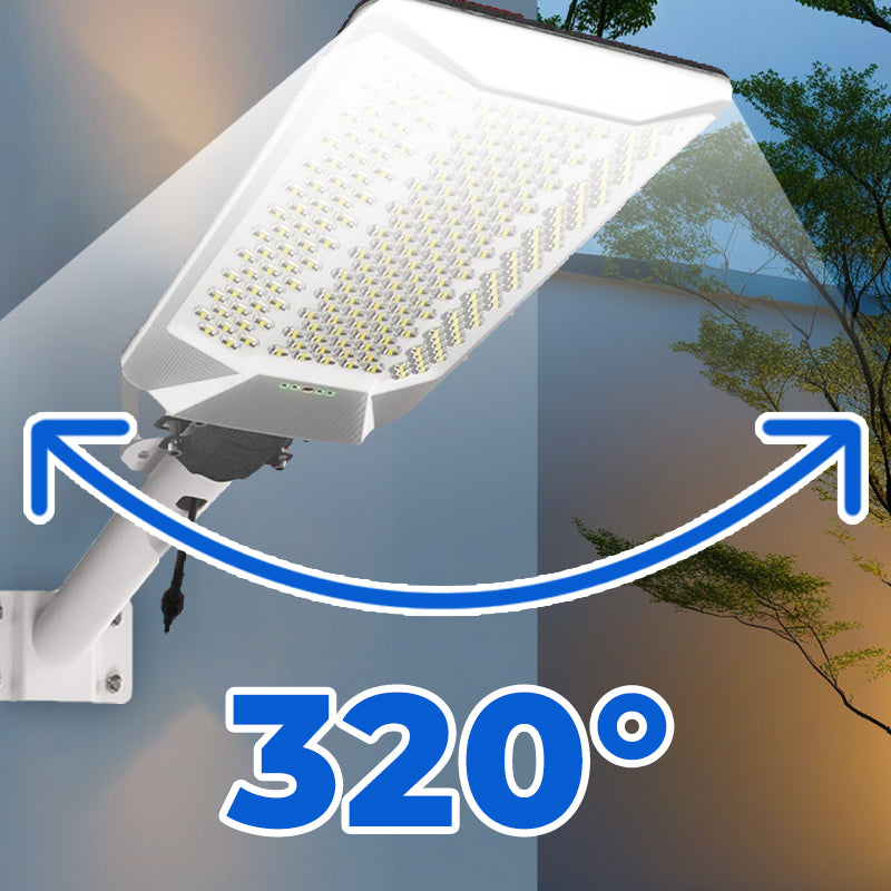 Extra ljusstark vattentät utomhuslampa med solcelle
