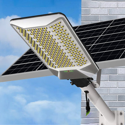 Extra ljusstark vattentät utomhuslampa med solcelle