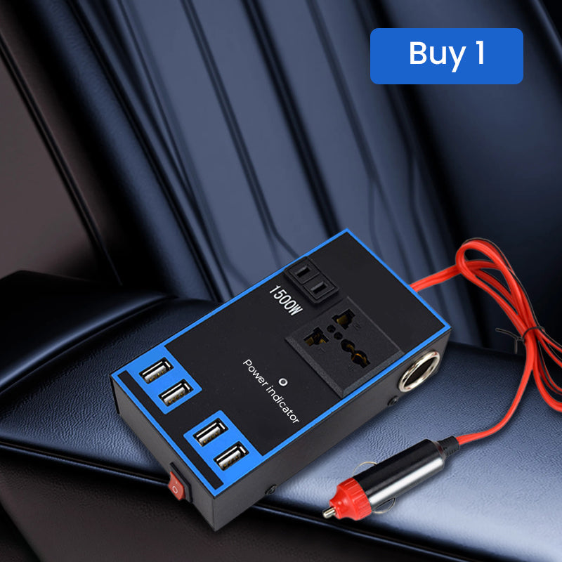 🔧12V/24V till 220V växelriktare för bil🔧