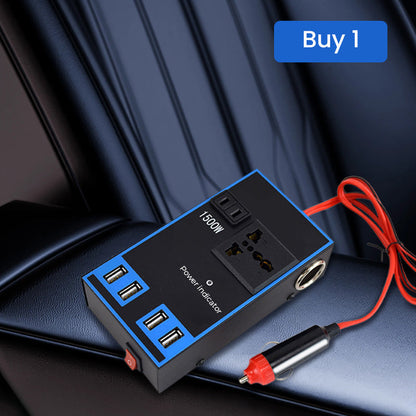 🔧12V/24V till 220V växelriktare för bil🔧