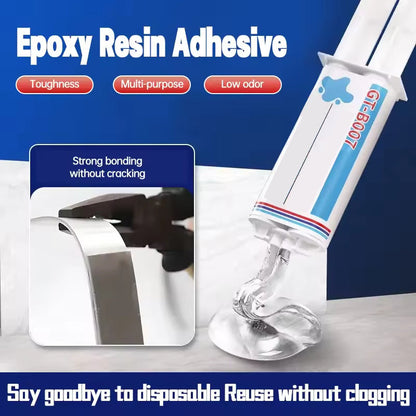 ✨Höghållfast 2-komponents epoxihartslim✨ -🪛 Professionell lösning för permanent limning💯