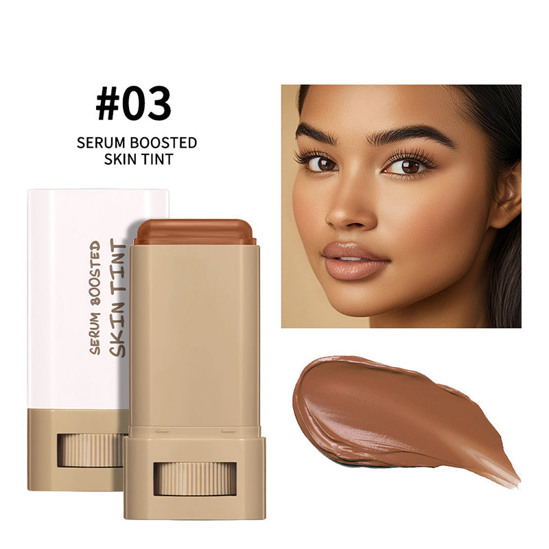 💖Köp 1 få 1 gratis🥰Fuktgivande och lystergivande serumförstärkt foundationstick