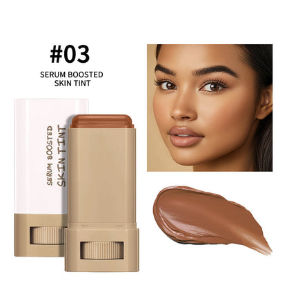 💖Köp 1 få 1 gratis🥰Fuktgivande och lystergivande serumförstärkt foundationstick
