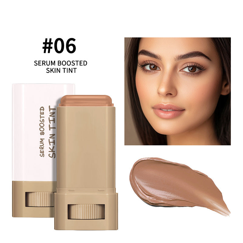 💖Köp 1 få 1 gratis🥰Fuktgivande och lystergivande serumförstärkt foundationstick