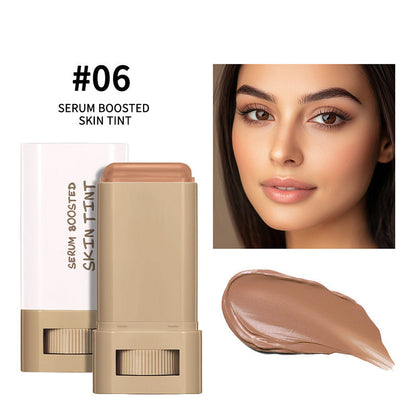 💖Köp 1 få 1 gratis🥰Fuktgivande och lystergivande serumförstärkt foundationstick