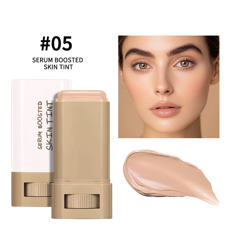 💖Köp 1 få 1 gratis🥰Fuktgivande och lystergivande serumförstärkt foundationstick