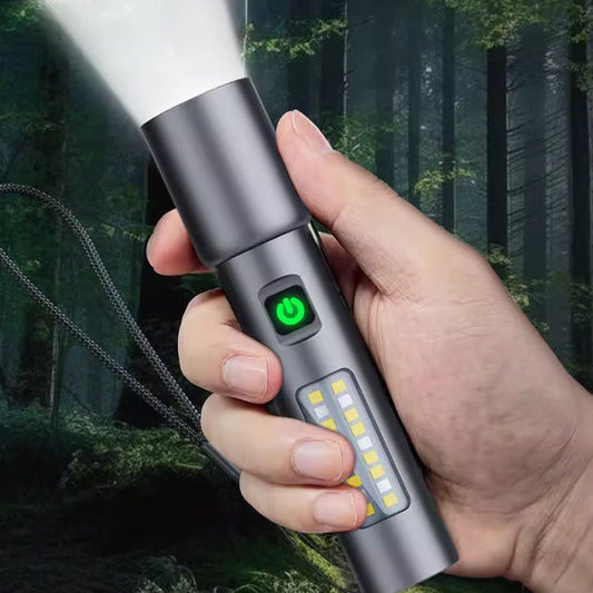 🔥2025 HOT SALE🔥Ultra-Bright Zoomable Ficklampa