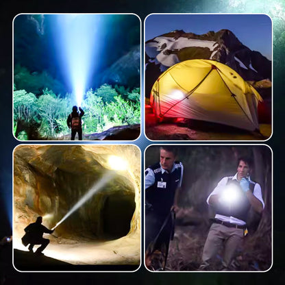 🔥2025 HOT SALE🔥Ultra-Bright Zoomable Ficklampa