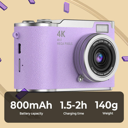 📷4K HD digitalkamera med flipskärm💥