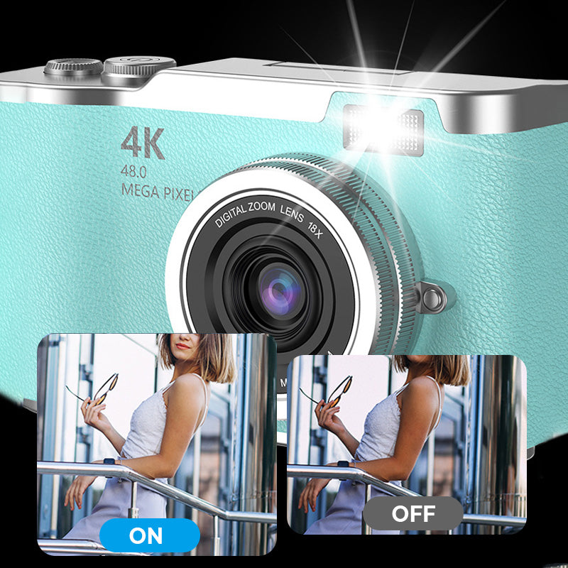 📷4K HD digitalkamera med flipskärm💥
