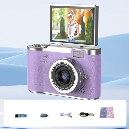 📷4K HD digitalkamera med flipskärm💥