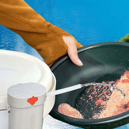 Multifunktionell bärbar fiskepump med LED