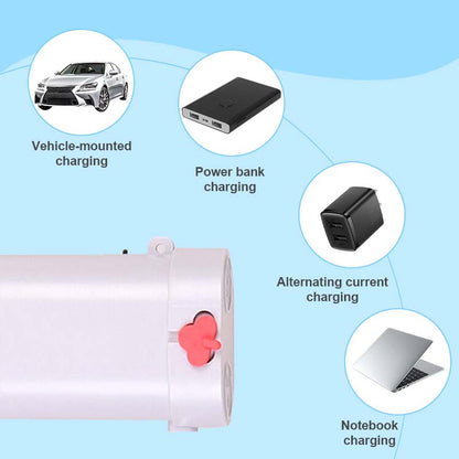 Multifunktionell bärbar fiskepump med LED
