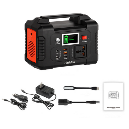⏳Tidsbegränsad special⚡200W bärbart kraftverk med display