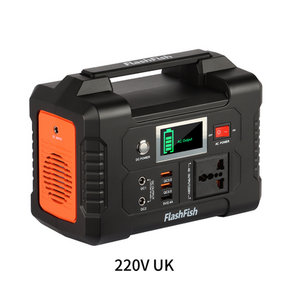 ⏳Tidsbegränsad special⚡200W bärbart kraftverk med display