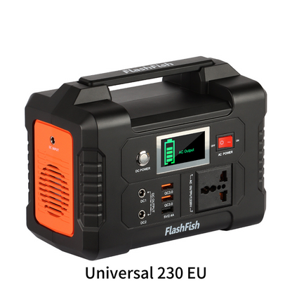 ⏳Tidsbegränsad special⚡200W bärbart kraftverk med display