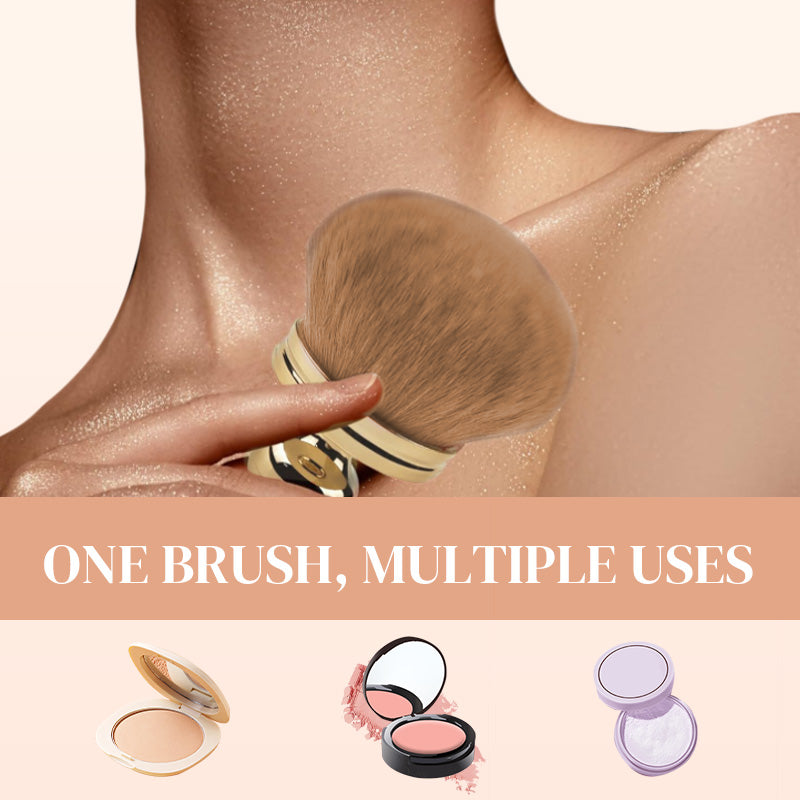 🌟Köp 1 få 1 gratis🌟NEW Mushroom Head Makeup Brush, Mushroom Head Loose Powder Brush, Large Single Blush Brush.