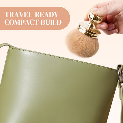 🌟Köp 1 få 1 gratis🌟NEW Mushroom Head Makeup Brush, Mushroom Head Loose Powder Brush, Large Single Blush Brush.