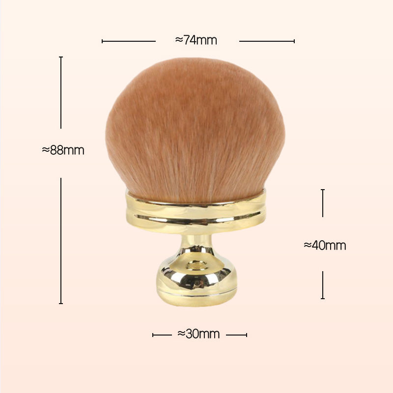🌟Köp 1 få 1 gratis🌟NEW Mushroom Head Makeup Brush, Mushroom Head Loose Powder Brush, Large Single Blush Brush.