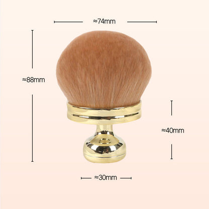 🌟Köp 1 få 1 gratis🌟NEW Mushroom Head Makeup Brush, Mushroom Head Loose Powder Brush, Large Single Blush Brush.