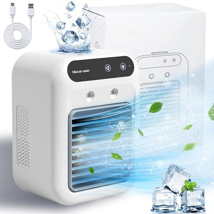 ❄️ 50% rabatt under en begränsad tid ❄️ Mini bärbar luftkonditionering med kyl- och luftfuktningsfunktioner