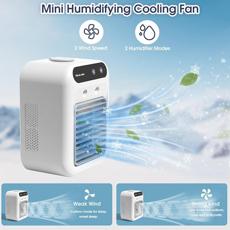 ❄️ 50% rabatt under en begränsad tid ❄️ Mini bärbar luftkonditionering med kyl- och luftfuktningsfunktioner