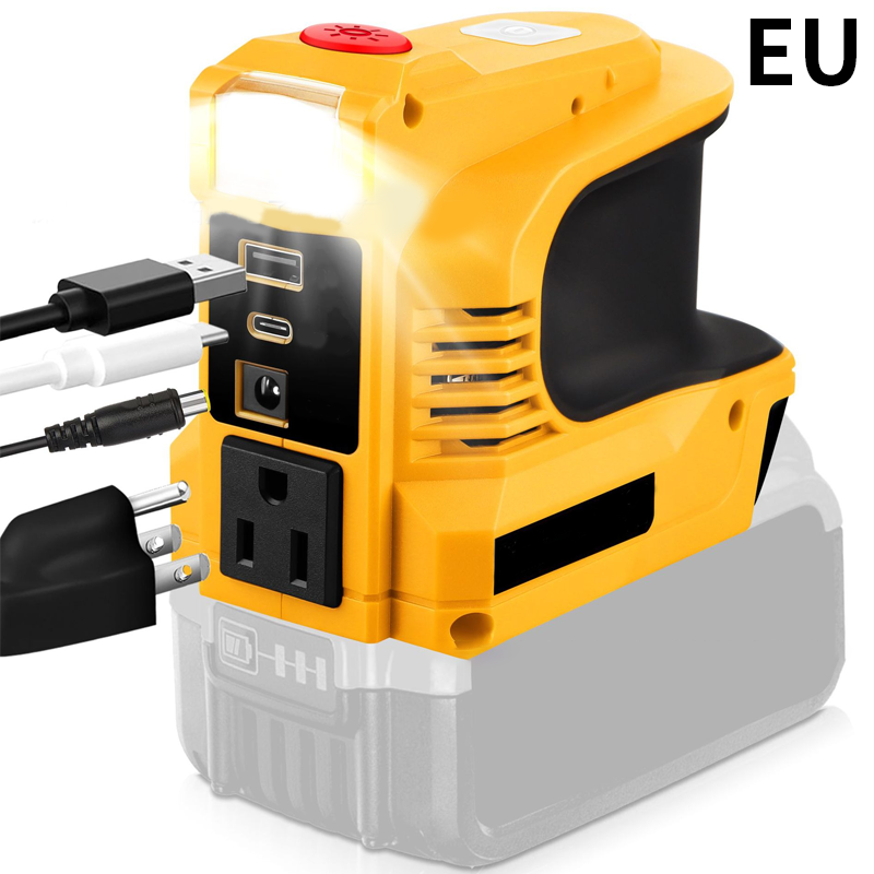 🔌🚗Släpp lös kraften när som helst, var som helst! Kompakt DC/AC-växelriktare – perfekt för utomhusbruk, sommarstugor, husbilar och äventyr!