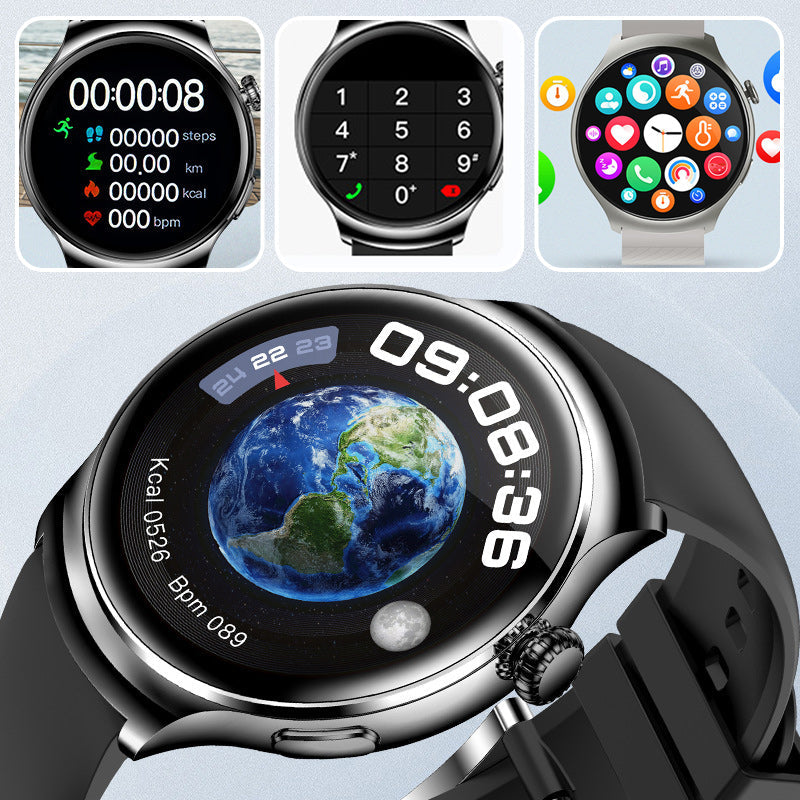 🔥Limited time offer🔥Multifunktionell rund smart sportklocka