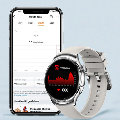 🔥Limited time offer🔥Multifunktionell rund smart sportklocka