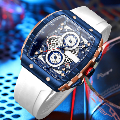 💖50% rabatt 🔥Cyberpunk futuristisk stil⌚Multifunktionell quartzklocka för män
