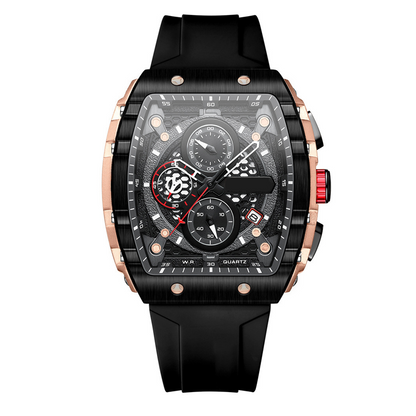 💖50% rabatt 🔥Cyberpunk futuristisk stil⌚Multifunktionell quartzklocka för män