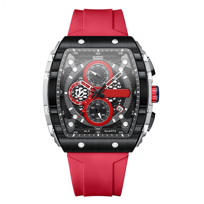 💖50% rabatt 🔥Cyberpunk futuristisk stil⌚Multifunktionell quartzklocka för män