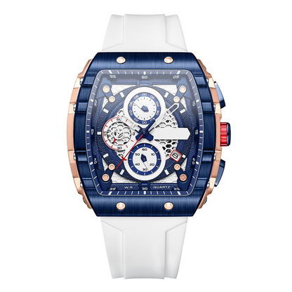 💖50% rabatt 🔥Cyberpunk futuristisk stil⌚Multifunktionell quartzklocka för män