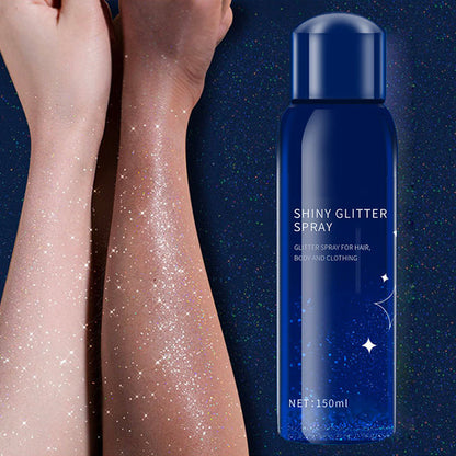✨Långtidsverkande glänsande glitterspray för kroppen